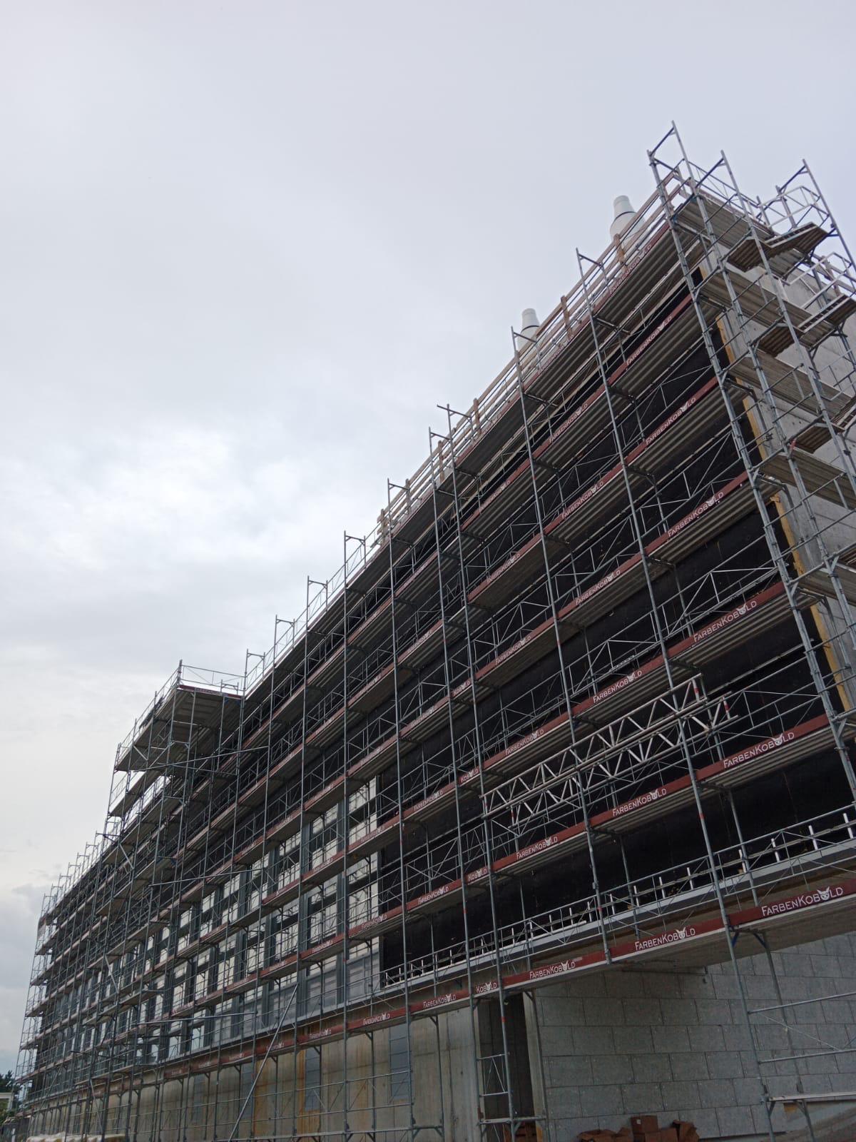 Gerüstbau Bild 1